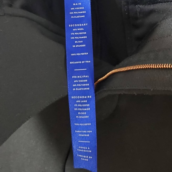 Kit and Ace "Phillips" Pleated viscose/silk Pant - Picture 6 of 10